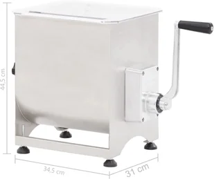 vidaXL vidaXL Mieszarka do mięsa, 44 L , srebrna, stal nierdzewna - Inne urządzenia gastronomiczne - miniaturka - grafika 8