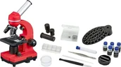 Mikroskopy i lupy - Bresser Mikroskop Junior Biolux SEL Microscope red 8855600E8G000 - miniaturka - grafika 1