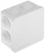 Puszki elektryczne i akcesoria - ABCVISION Puszka odgałęźna z dławnicami PK-85X85 PK-85X85 - miniaturka - grafika 1