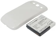 Baterie do telefonów - Cameron Sino Samsung SCH-i939 EB-L1H2LLU 4200mAh 15.54Wh Li-Ion 3.7V powiększony biały - miniaturka - grafika 1