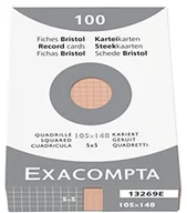 Zakładki indeksujące - Exacompta obwoluty PCW, DIN A4, kryształ górski, pomarańczowy DIN A6 13269B - miniaturka - grafika 1