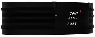 Compressport pas biegowy na biodra Free Belt Pro czarny - Pozostały sprzęt i akcesoria do ćwiczeń - miniaturka - grafika 3