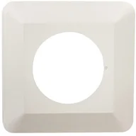 Gniazdka elektryczne - Zamel Osłona ściany pojedyncza satyna - miniaturka - grafika 1