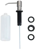 Mydelniczki i dozowniki mydła - Wenko Dozownik do mydła wpuszczany w blat MONTI 400 ml 54739100 - miniaturka - grafika 1