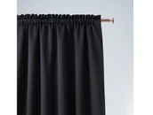 Zasłony - Room99 ZASŁONA AURA - Czarna 140x260 Taśma 5908224045867 - miniaturka - grafika 1