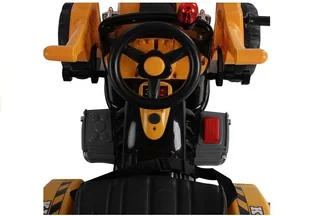 Lean Traktor na akumulator z Łyżką Koparka Pomarańczowy  3405 - Pojazdy elektryczne dla dzieci - miniaturka - grafika 5