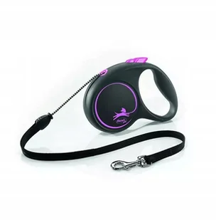 Flexi smycz automatyczna Black Design M 5m 20kg - Smycze dla psów - miniaturka - grafika 22