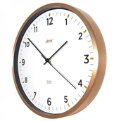 Zegary - Atrix Złoty zegar aluminiowy Super Cichy #2 /30cm AL5134SC - miniaturka - grafika 1