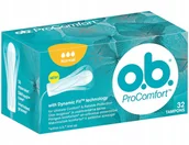 Tampony - O.B. Pro Comfort Normal Tampony 32 Sztuki - miniaturka - grafika 1
