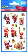 Scrapbooking - AVE2327 Naklejki błyszczące Z-Design - mikołaje - miniaturka - grafika 1