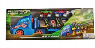 Transporter laweta tor 50cm 3x monster truck rampy - Samochody i pojazdy dla dzieci - miniaturka - grafika 2