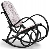 Fotele i pufy dla dzieci - Fotel bujany Max 2 wenge Halmar - miniaturka - grafika 1