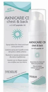 General Topics POLONIA SYNCHROLINE AKNICARE CB CHEST&BACK Emulsja-spray do skóry trądzikowej dekoltu i pleców 100 ml 9071743 - Zestawy kosmetyków damskich - miniaturka - grafika 3