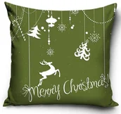 Poszewki na poduszki - CX Poszewka Świąteczna Boże Narodzenie XMAS 17001 40x40cm 14471 - miniaturka - grafika 1