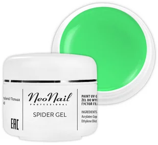 Neonail SPIDER GEL NEON GREEN 5ML - Lakiery do paznokci - miniaturka - grafika 2