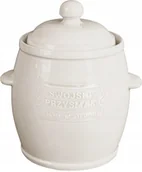 Beczki - Kamionka 4,5L Ecru Do Kiszenia Ogórków Kapusty - miniaturka - grafika 1