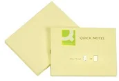 Notesy i bloczki - Q-CONNECT Bloczek samoprzylepny 102x76mm 1x100 kart. jasnożółty KF01410 - miniaturka - grafika 1