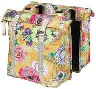 Sakwy rowerowe - Basil Bloom Field Double Pannier Bag 28-35l, żółty/kolorowy 2022 Sakwy - miniaturka - grafika 1
