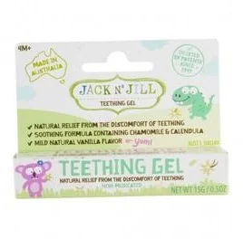 Jack n Jill jack n'jill - naturalny żel łagodzący ząbkowanie 15g - Inne akcesoria do pielęgnacji dzieci - miniaturka - grafika 3