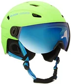 Kaski narciarskie - Black Crevice kask narciarski z wizjerem, dla dorosłych, zielony, L BCR143824-LB-L_grün/blau_L - miniaturka - grafika 1