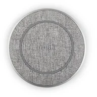 Ładowarki do telefonów - Moshi Otto Q Wireless Charging Pad - Bezprzewodowa ładowarka indukcyjna Qi do iPhone i Android (Nordic Grey) - miniaturka - grafika 1