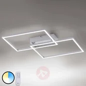 Lampy sufitowe - Leuchten Direct Plafon aluminium 35W LED z pilotem - Plazas 2 - miniaturka - grafika 1