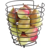 Wyposażenie lokali gastronomicznych - Hendi Koszyk do owoców czarny 230x250 mm 427187 - miniaturka - grafika 1