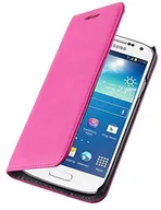 Etui i futerały do telefonów - JAMMYLIZARD Skórzane etui do Samsung Galaxy S7 | etui na telefon komórkowy [Swiss Book Case Wallet ] skórzane etui z klapką, etui ochronne, jaskrawy różowy 1937PKD - miniaturka - grafika 1