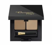 Akcesoria i kosmetyki do stylizacji brwi - Christian DUO NATURAL - Zestaw 2 półpermanentnych pudrów do brwi - CF502 - BROWN - TAUPE - miniaturka - grafika 1