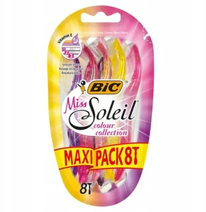BiC Maszynka do golenia Miss Soleil Colour 8 szt. - Maszynki do golenia i wkłady - miniaturka - grafika 2