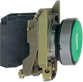 Wyłączniki światła i elektryczne - Schneider Electric xb4ba 3311 Harmony przyciski,  Impulsion termostat, 1 °F, 22 MM, zielony/biały XB4BA3311 - miniaturka - grafika 1