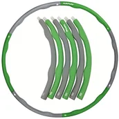 Pozostały sprzęt i akcesoria do ćwiczeń - Tunturi Hula Hoop 1.8 kg, zielony, One Size 14TUSFU276 - miniaturka - grafika 1