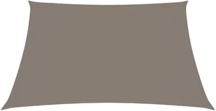 vidaXL Żagiel ogrodowy, tkanina Oxford, kwadratowy, 4x4 m, taupe vidaXL - Parasole ogrodowe - miniaturka - grafika 4