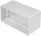 Rury i kanały wentylacyjne - Awenta Łącznik kanału wentylacyjnego Z ZAWOREM ZWROTNYM PROSTOKĄTNY KP75X150 - miniaturka - grafika 1