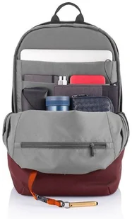 XD Design Plecak na lapotp Soft Czerwony - Torby na laptopy - miniaturka - grafika 10