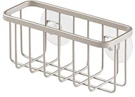 Akcesoria do wc - InterDesign 84702EU SinkWorks koszyk na zlew z przyssawką, ze stali szlachetnej, Satiniert, normalny 84735 - miniaturka - grafika 1