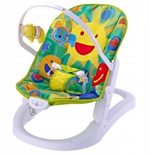 Euro Baby SŁONECZKO PAŁĄK Z ZABAWKAMI EB360 - Leżaczki i huśtawki - miniaturka - grafika 2