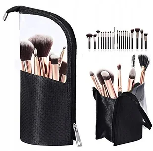 Etui na pędzle organizer kosmetyczka podróżna - Kosmetyczki, organizery i kuferki - miniaturka - grafika 9