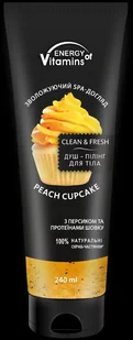 ENERGY OF VITAMINS ENERGY OF VITAMINS Peeling-żel do ciała Peach Cupcake 240ml - Peelingi do ciała ENERGY OF VITAMINS ENERGY OF VITAMINS Peeling-żel do ciała Peach Cupcake 240ml - Peelingi do ciała - miniaturka - grafika 2