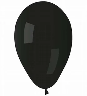Gemar Balon, 9", czarny, 100 sztuk - Kubki dla dzieci - miniaturka - grafika 2