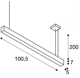 Spotline SLV Lampa wisząca Glenos 4000k 1001403 SLV 1001403 - Lampy sufitowe - miniaturka - grafika 7