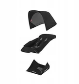 Akcesoria do wózków - Greentom Reversible Tapicerka Black - Czarna - miniaturka - grafika 1