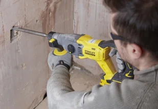 Stanley Młotowiertarka SDS+ 18V 20V akumulatorowa 2x4Ah + WALIZKA SY-SFMCH900M22 - Młoty udarowe - miniaturka - grafika 10