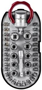 TROTEC 40-częściowy zestaw bitów i kluczy nasadowych - Bity - miniaturka - grafika 3