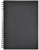 Notesy i bloczki - Clairefontaine 34254 °C szkicownik o podwójnej spirali wysokość goldine, DIN A4, 21 x 29.7 cm, 140 G, biały 34254C - miniaturka - grafika 1