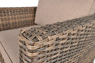 FocusGarden Narożnik ogrodowy Moniz Dinning Plus, brązowy - Meble ogrodowe - miniaturka - grafika 11