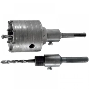 Dedra Wiertło koronkowe DED1506-2 80 mm z uchwytem SDS Plus i HEX - Wiertła - miniaturka - grafika 2