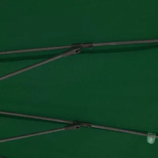 vidaXL Parasol ogrodowy na słupku aluminiowym, 270 cm, zielony vidaXL - Parasole ogrodowe - miniaturka - grafika 3