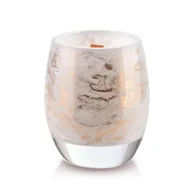 Świece - Lumarko Lumarko CRISTIE Świeca (wkład do lampionu)10x8cm złoty marmur OX5033 Mondex - miniaturka - grafika 1