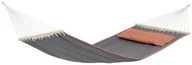 Hamaki - Amazonas Hamak z drążkiem American Dream, szary - miniaturka - grafika 1